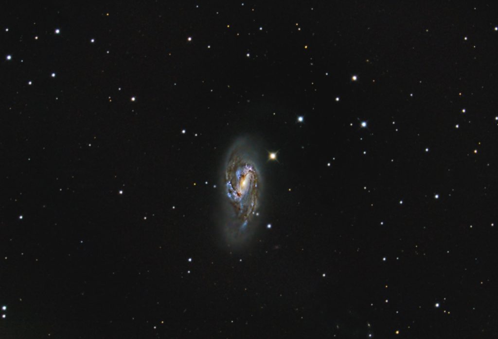 Balkenspirale Messier 66, Sterbild Löwe